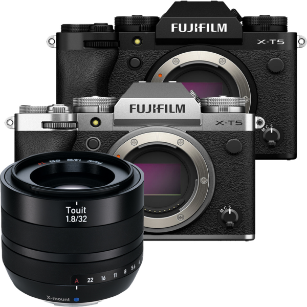 FUJIFILM X-T5 單機身 + Zeiss Touit 1.8/32 鏡頭 公司貨fujifilm相機收購
