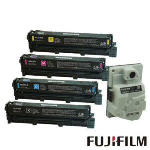 FUJIFILM 富士 原廠原裝 CT351263~CT351266 高容量碳粉匣組(1黑3彩4.5K)+CWAA0973 廢粉盒fujifilm相機收購